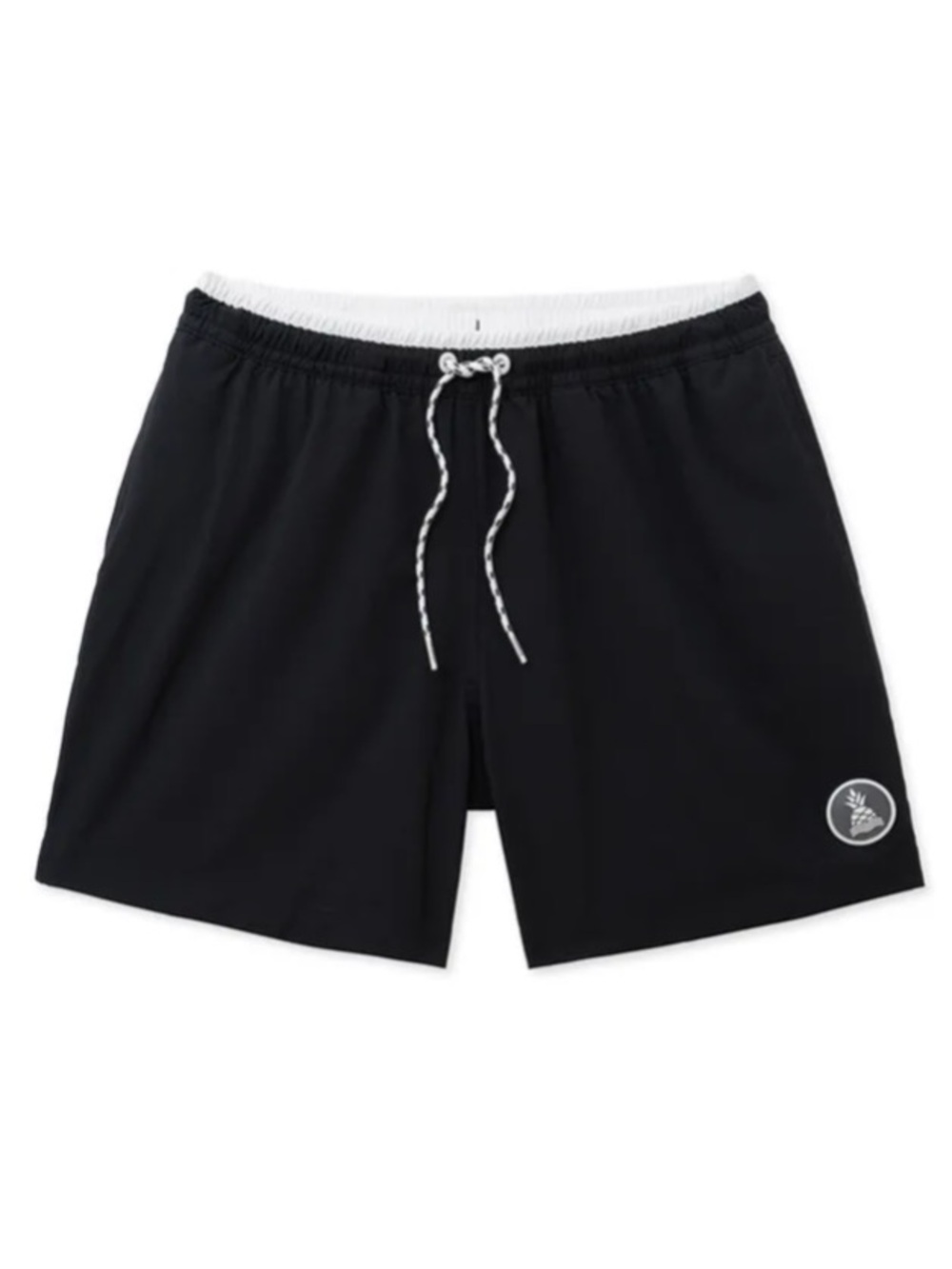 Men’s Chubbies Classic Stretch SOLID BLACK 7” swim trunks Size XL